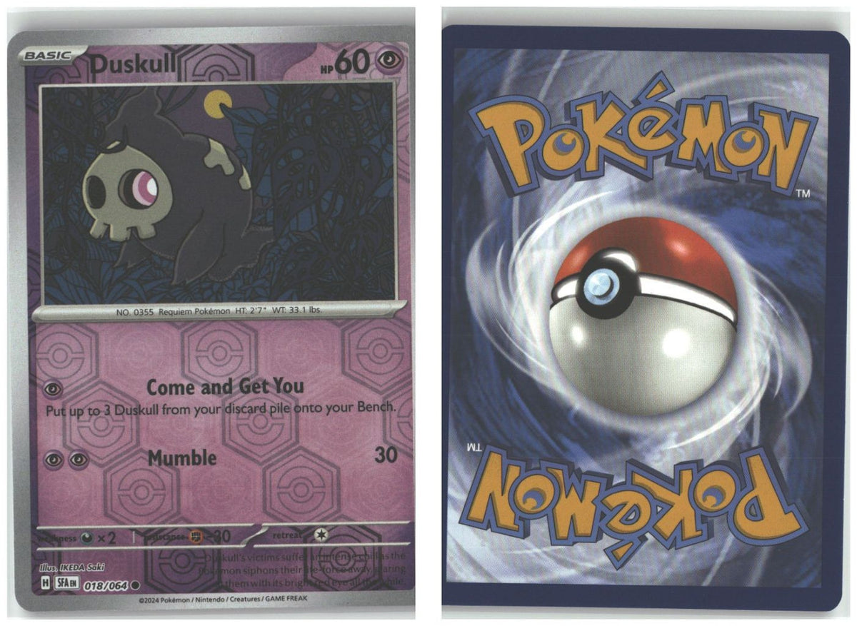 Front + Back scan
