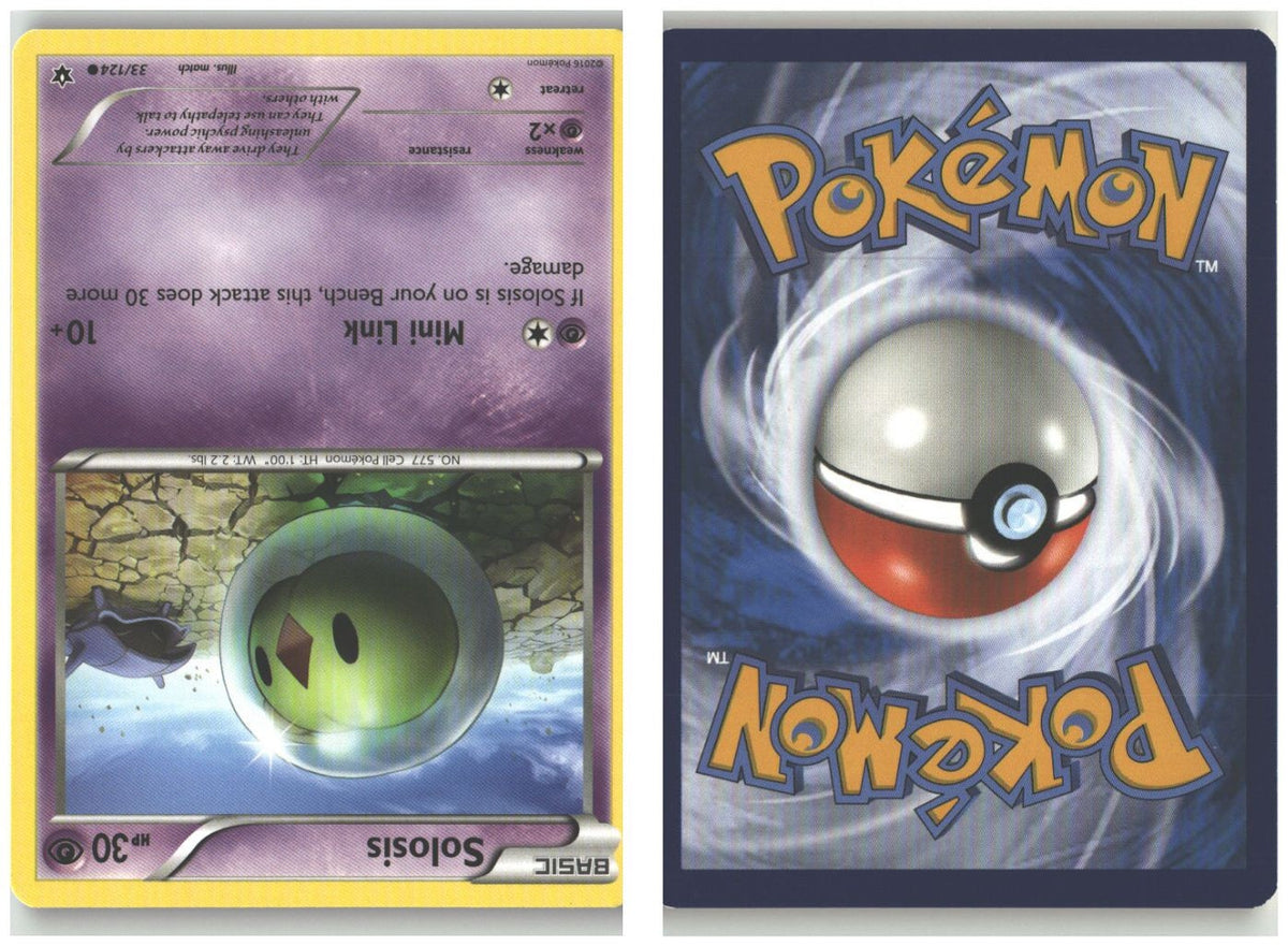 Front + Back scan