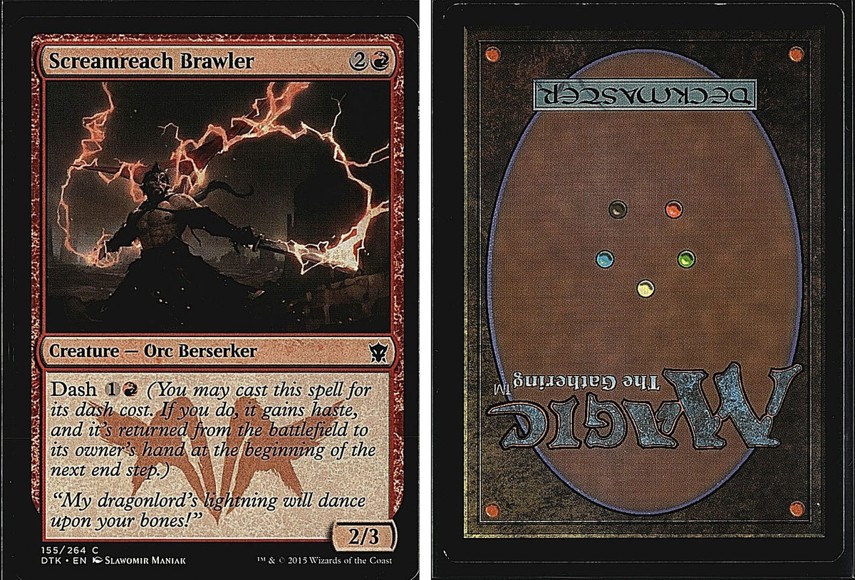 Front + Back scan