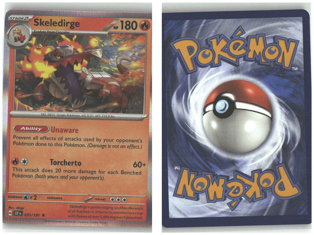 Front + Back scan