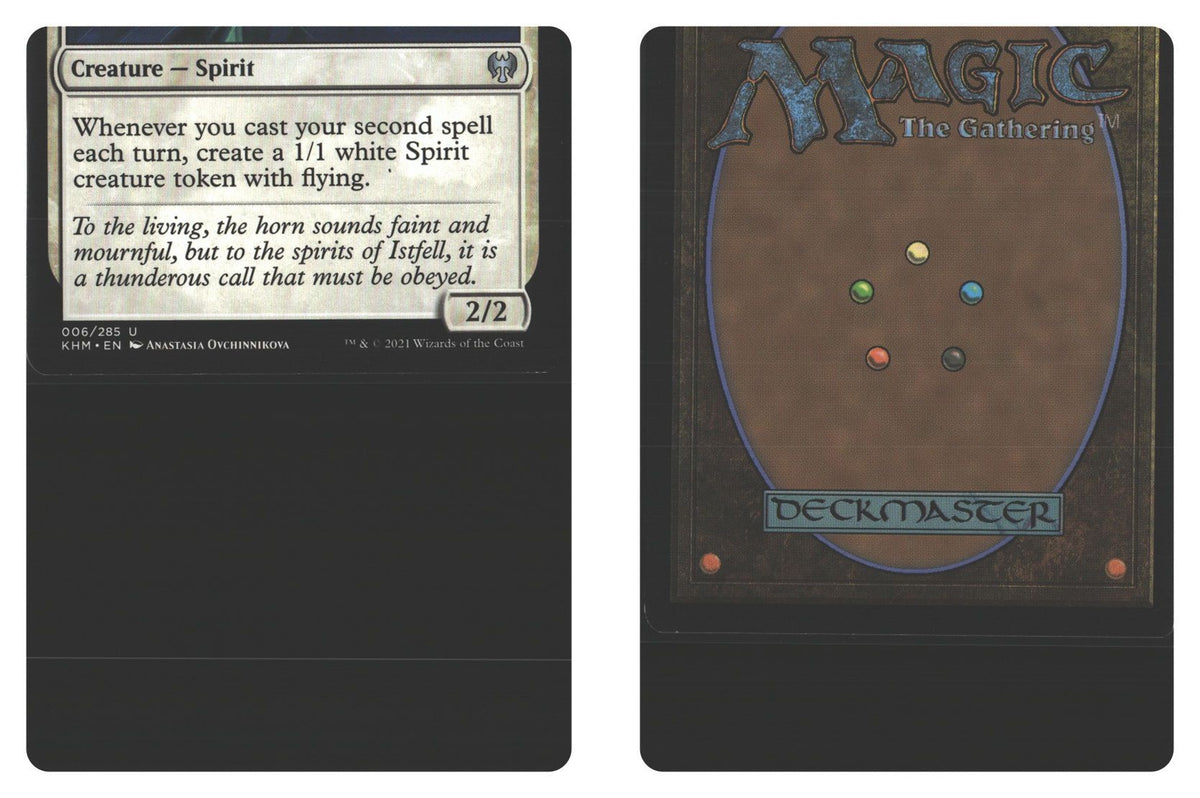 Front + Back scan