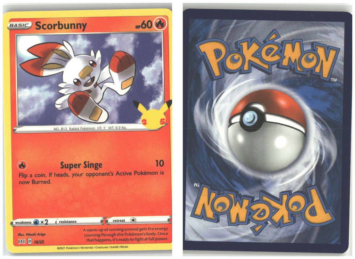 Front + Back scan