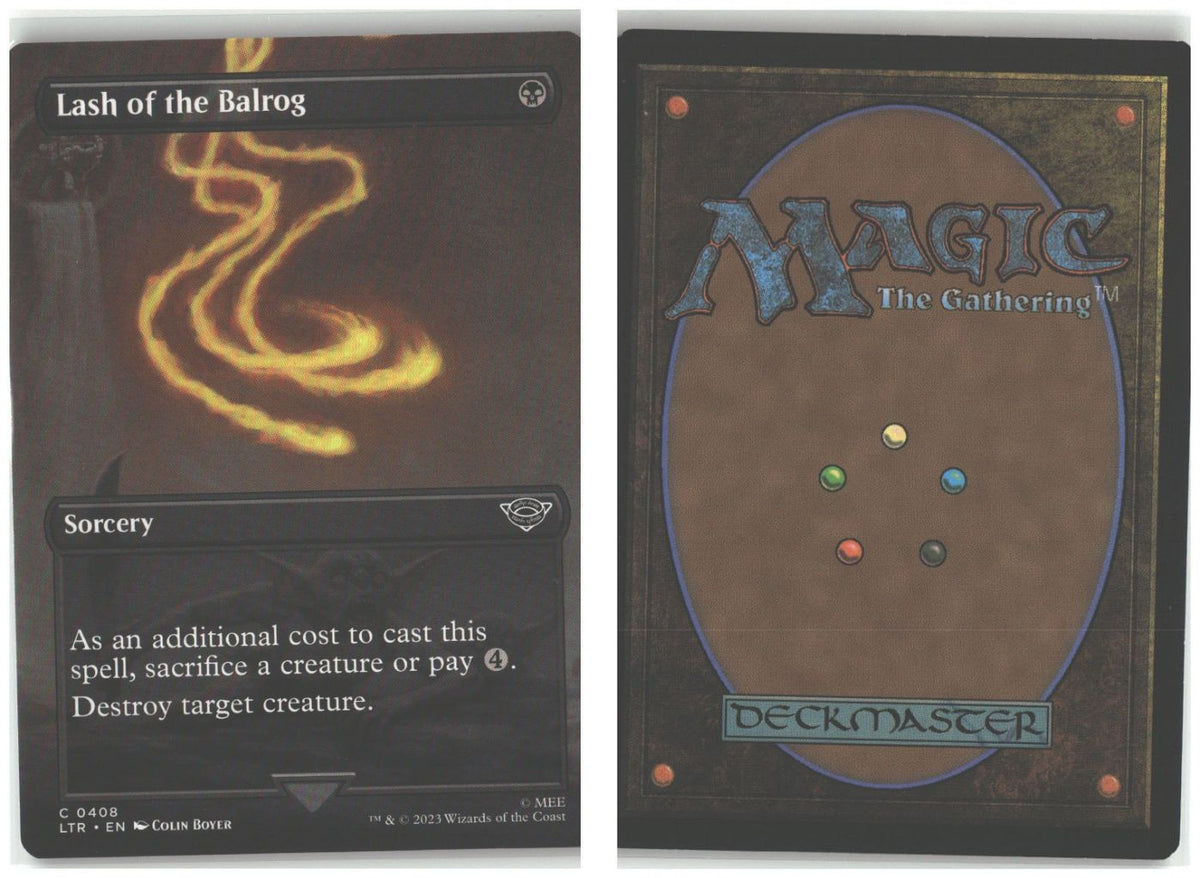 Front + Back scan
