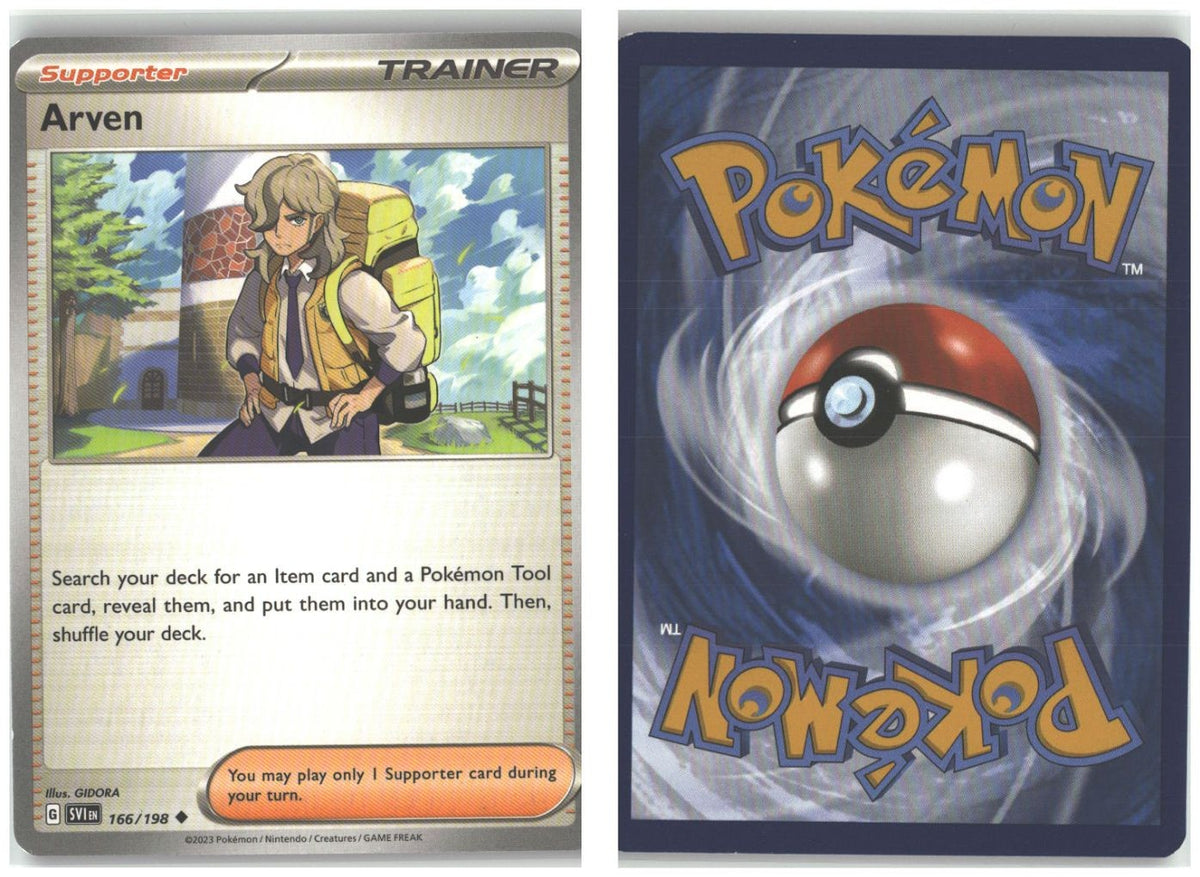 Front + Back scan