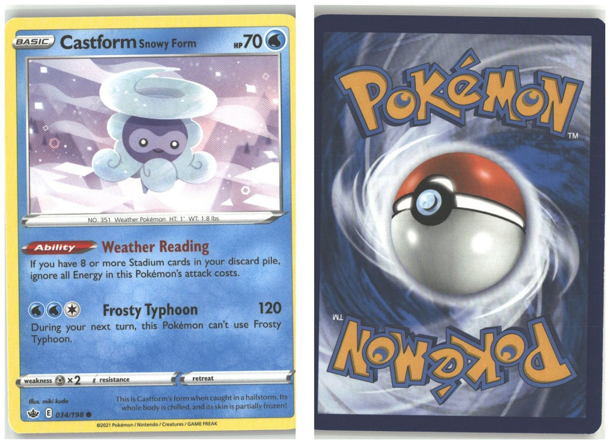 Front + Back scan