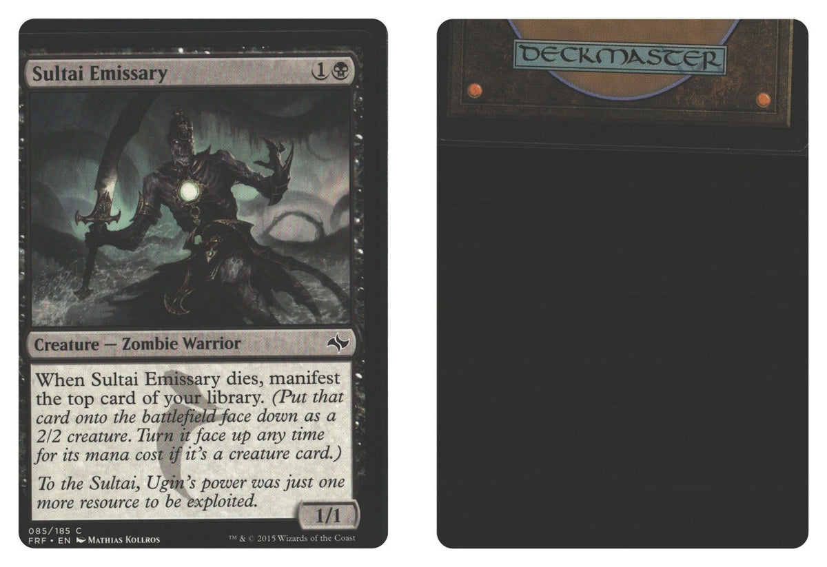 Front + Back scan