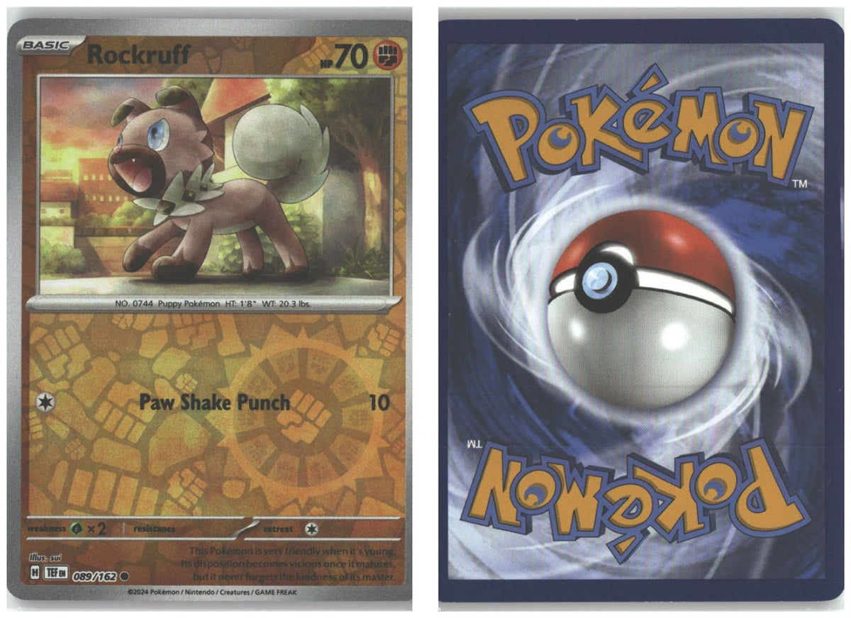 Front + Back scan