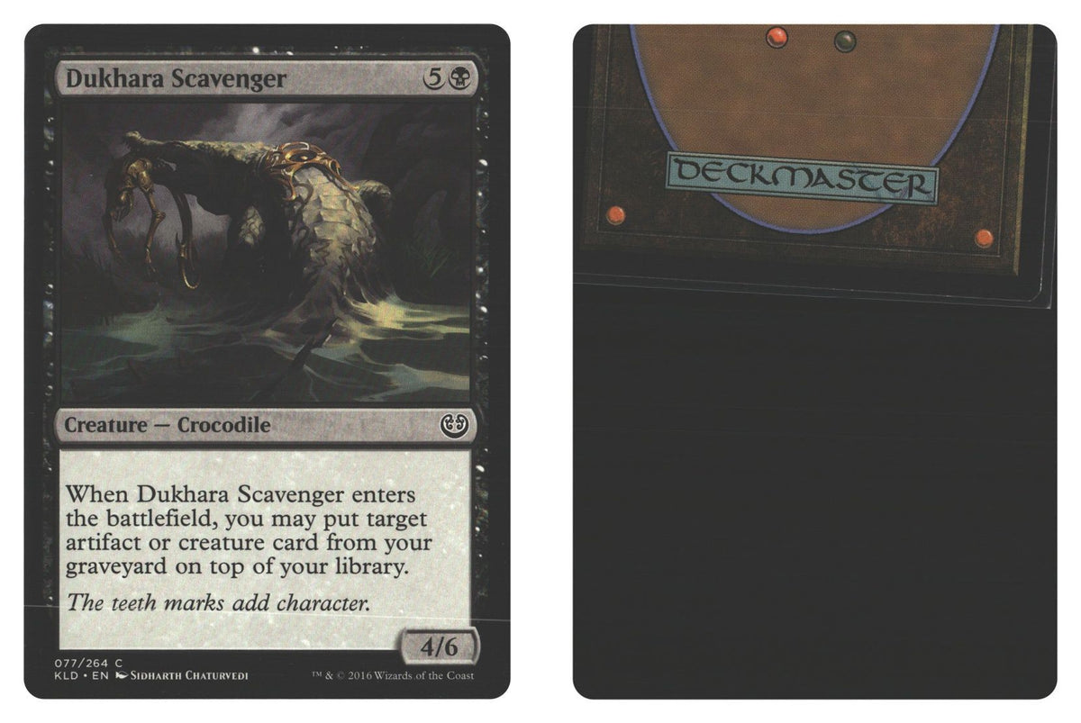 Front + Back scan