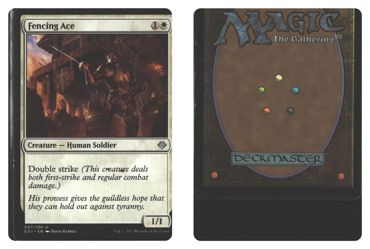Front + Back scan