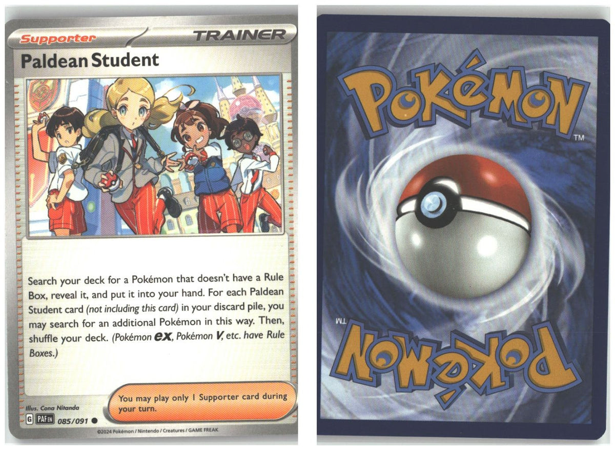 Front + Back scan