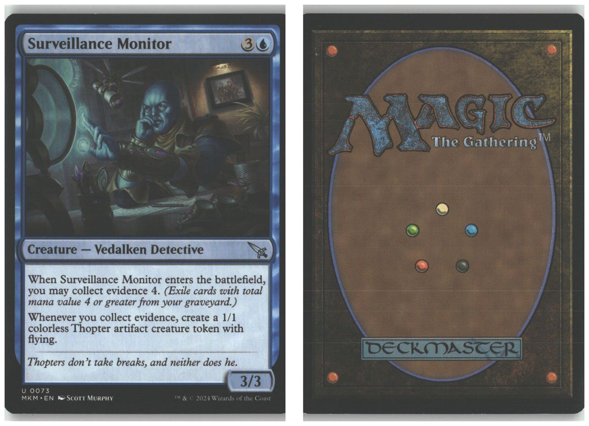 Front + Back scan