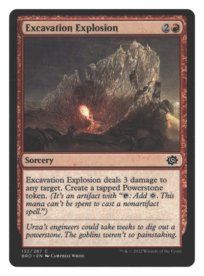 Excavation Explosion | Lightly Played / English / Normal