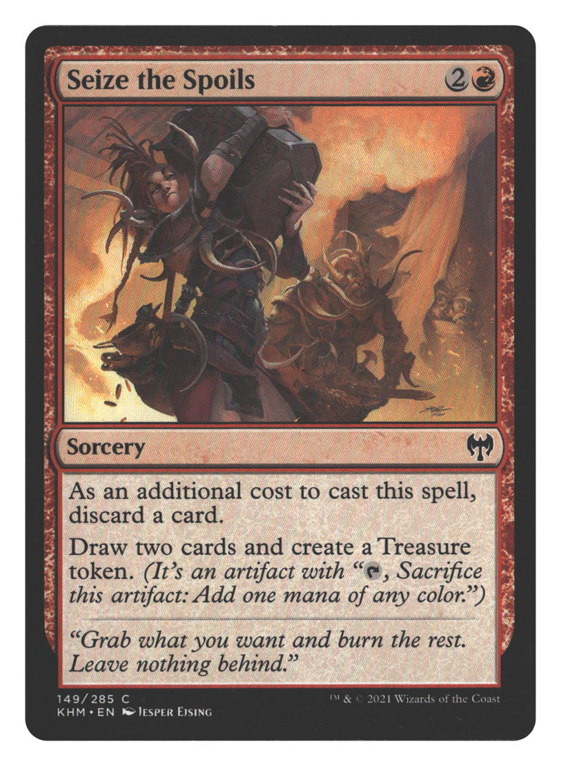 Seize the Spoils | Lightly Played / English / Normal