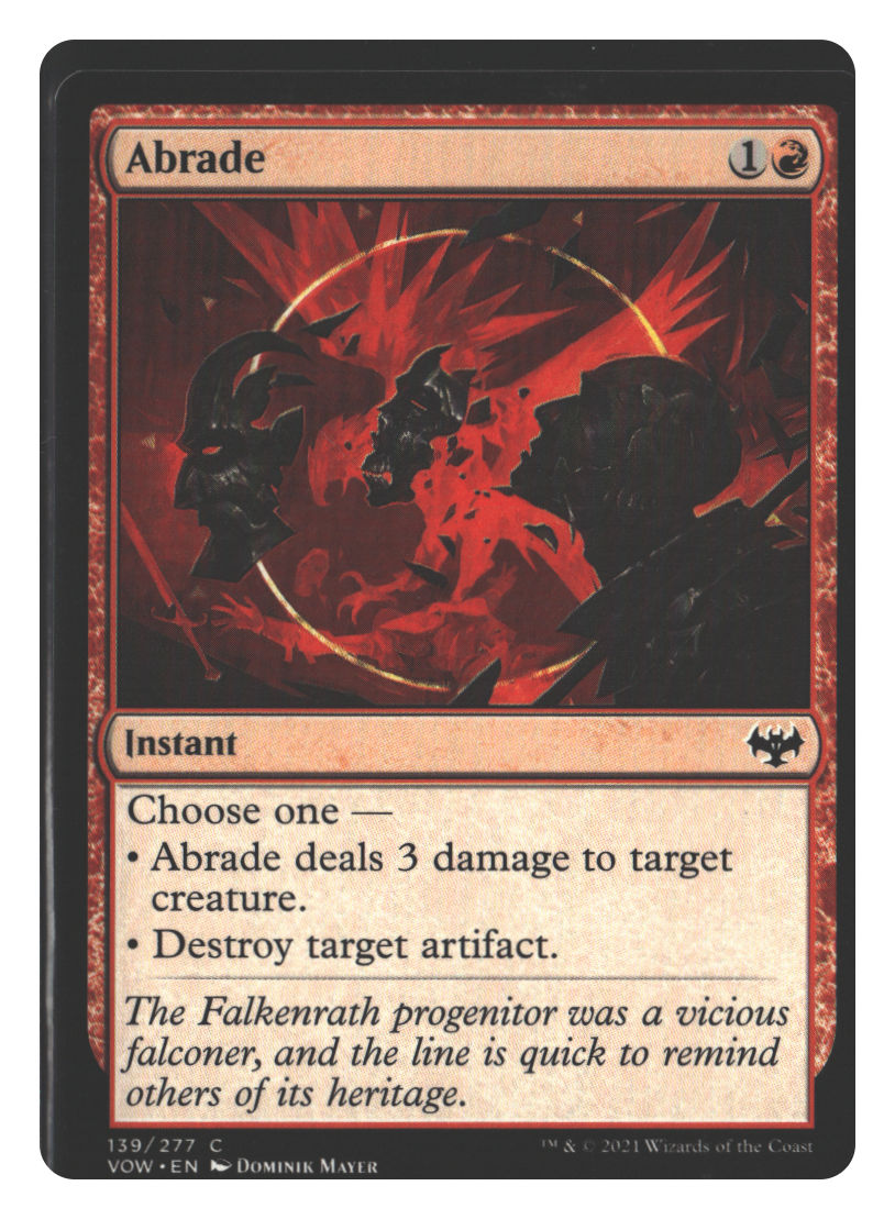 Abrade | Lightly Played / English / Normal