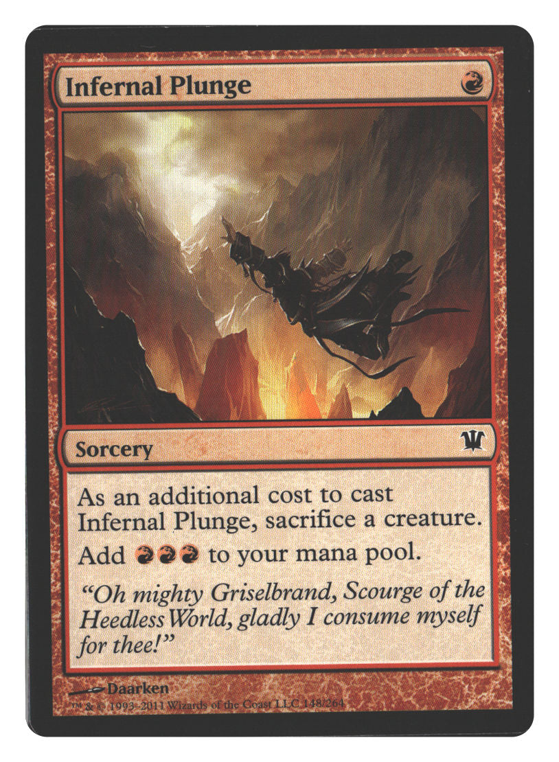 Infernal Plunge | Lightly Played / English / Normal