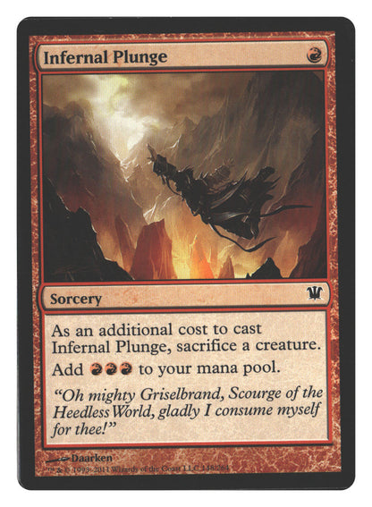 Infernal Plunge | Lightly Played / English / Normal