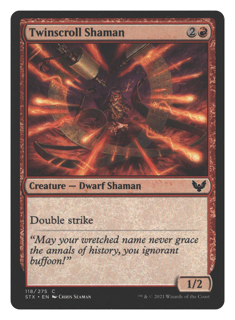 Twinscroll Shaman | Lightly Played / English / Normal