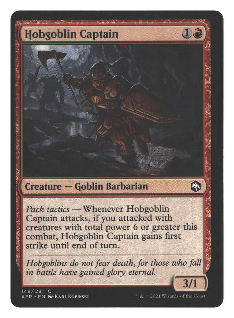 Hobgoblin Captain | Lightly Played / English / Normal