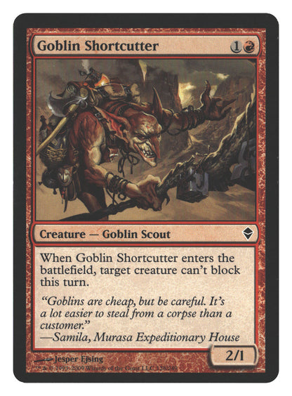 Goblin Shortcutter | Lightly Played / English / Normal