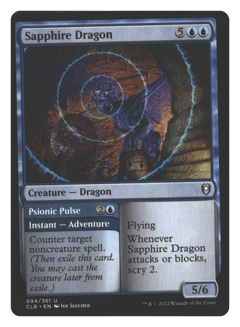 Sapphire Dragon