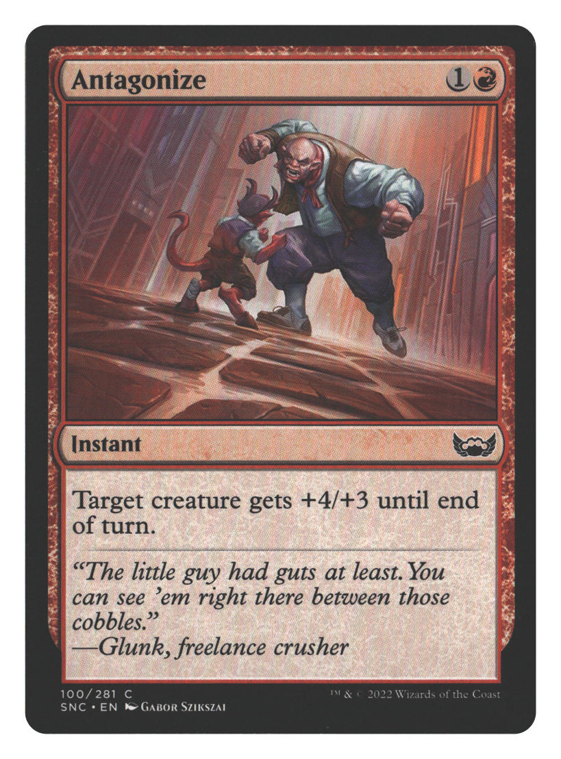 Antagonize | Lightly Played / English / Normal