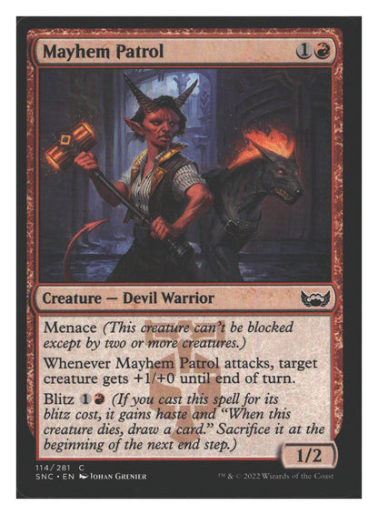 Mayhem Patrol | Lightly Played / English / Normal