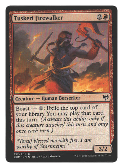 Tuskeri Firewalker | Lightly Played / English / Normal