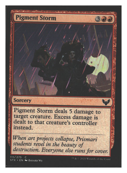 Pigment Storm | Lightly Played / English / Normal