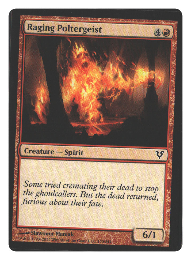 Raging Poltergeist | Lightly Played / English / Normal