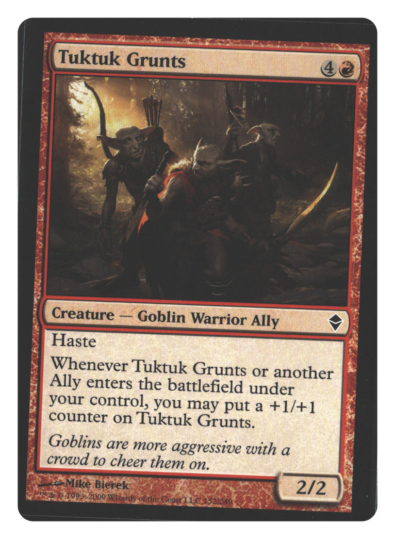 Tuktuk Grunts | Lightly Played / English / Normal