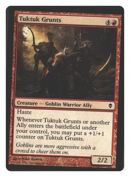 Tuktuk Grunts | Lightly Played / English / Normal