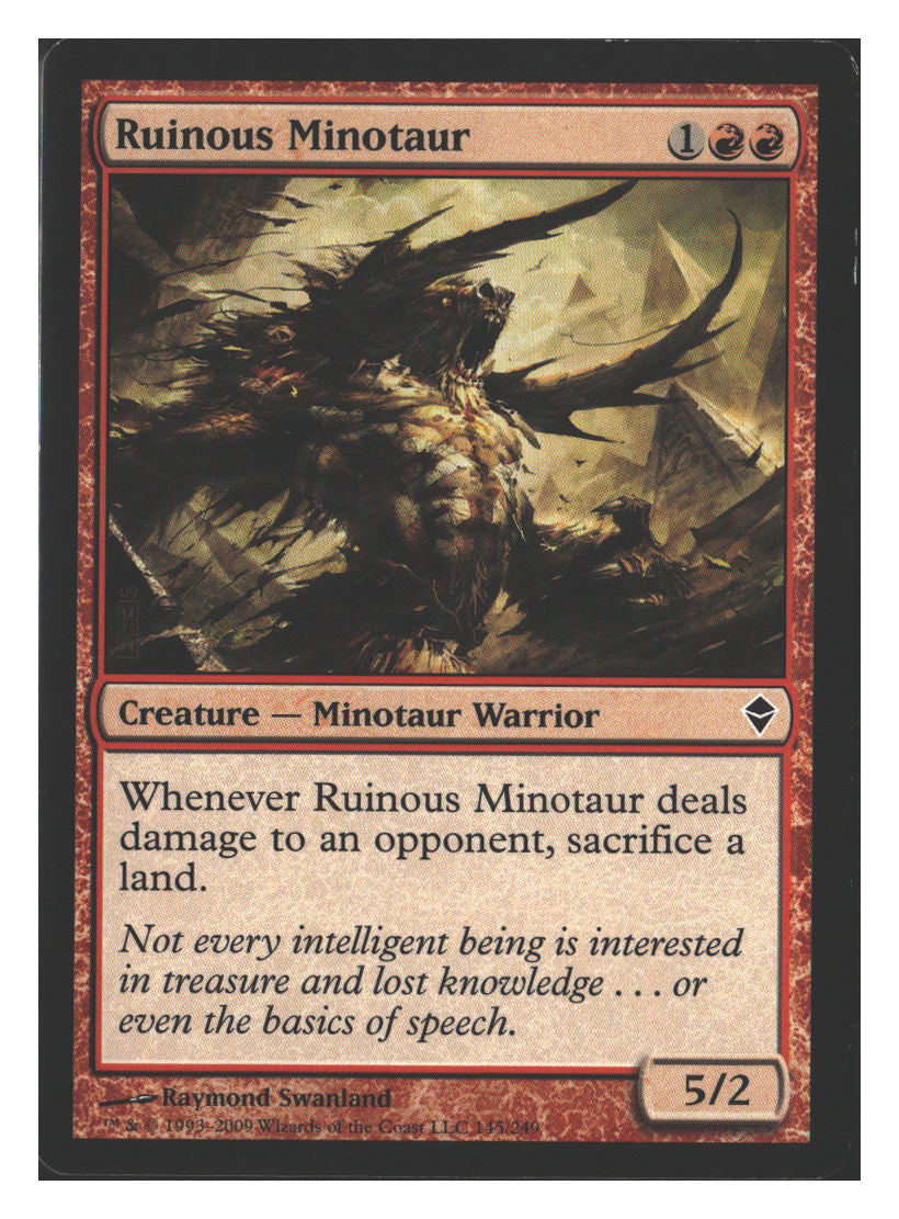 Ruinous Minotaur | Lightly Played / English / Normal