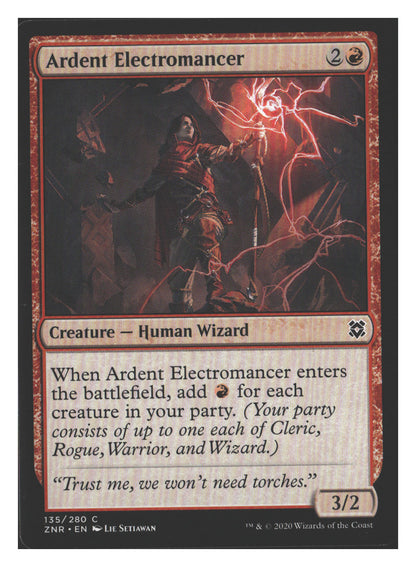 Ardent Electromancer | Lightly Played / English / Normal