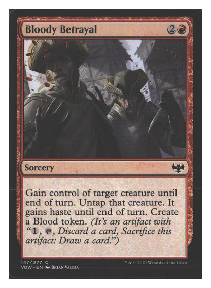 Bloody Betrayal | Lightly Played / English / Normal