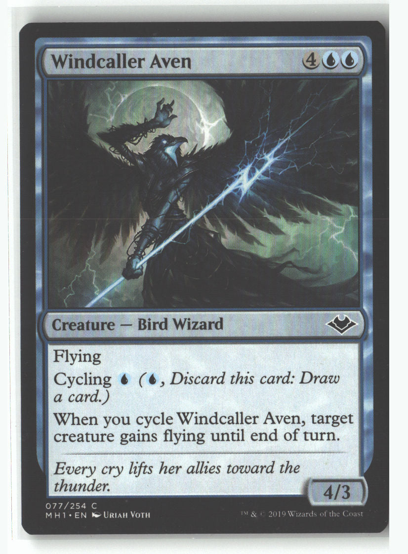 Windcaller Aven | Lightly Played / English / Normal