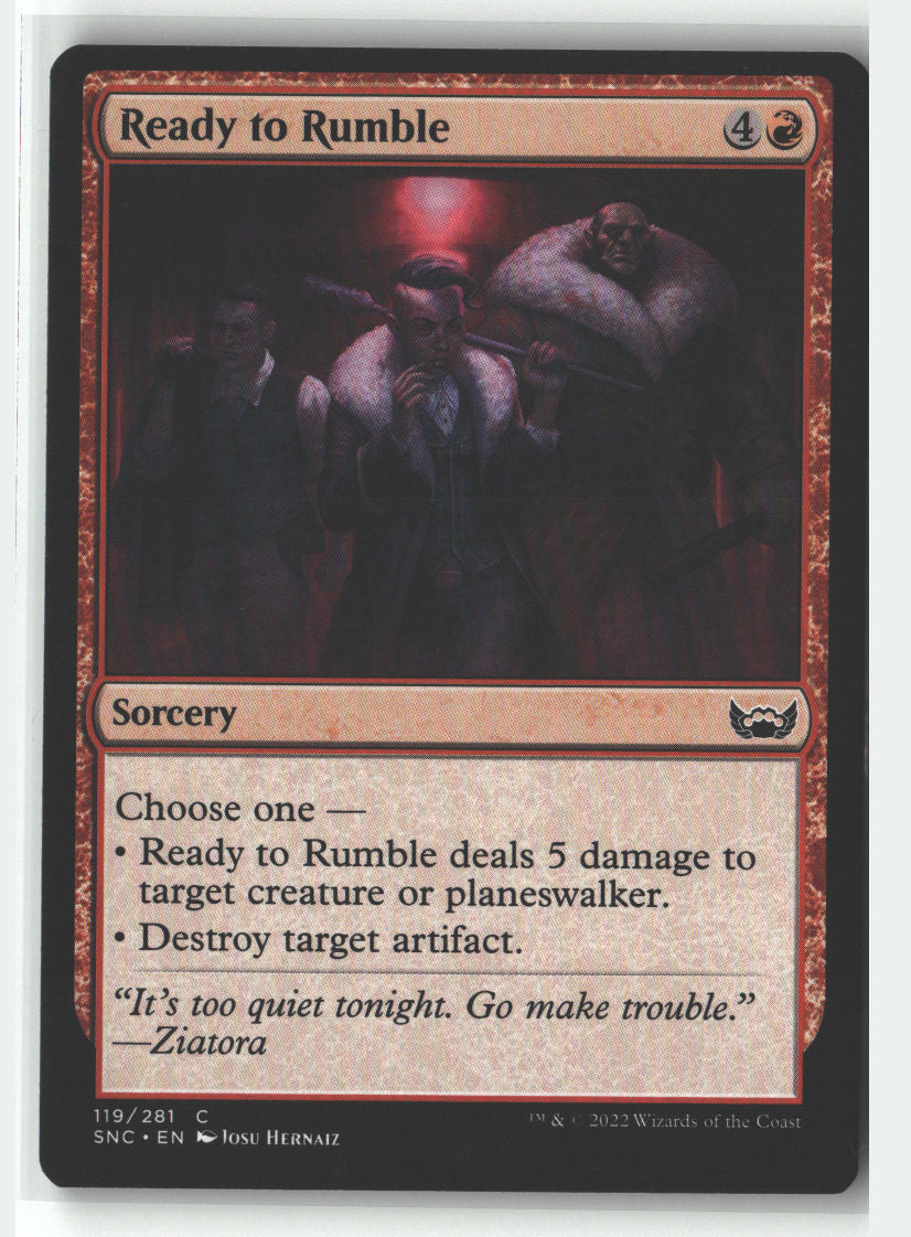 Ready to Rumble | Lightly Played / English / Normal