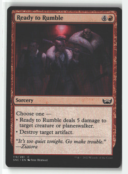 Ready to Rumble | Lightly Played / English / Normal