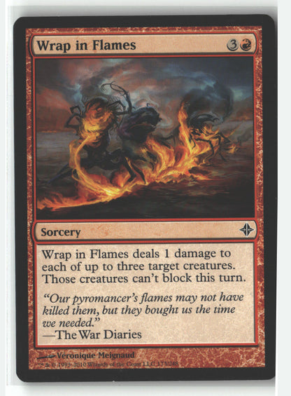 Wrap in Flames | Lightly Played / English / Normal