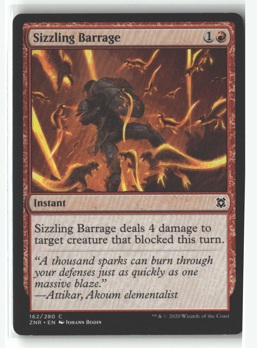 Sizzling Barrage