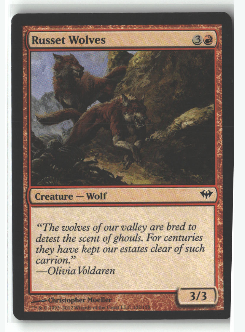 Russet Wolves | Lightly Played / English / Normal