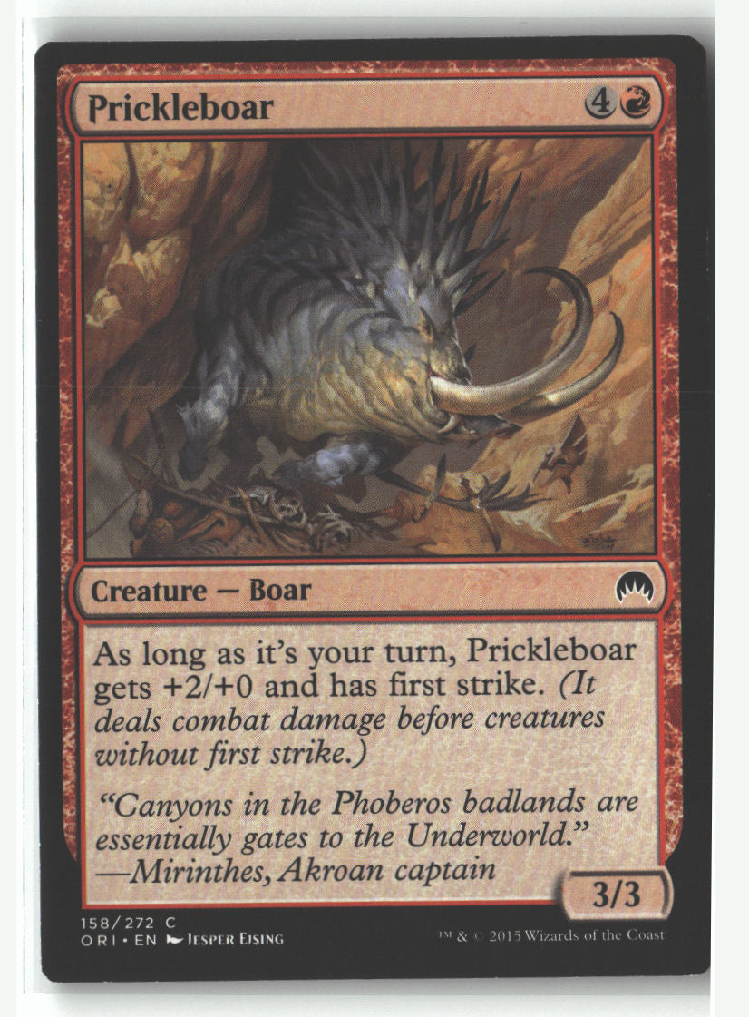 Prickleboar | Lightly Played / English / Normal