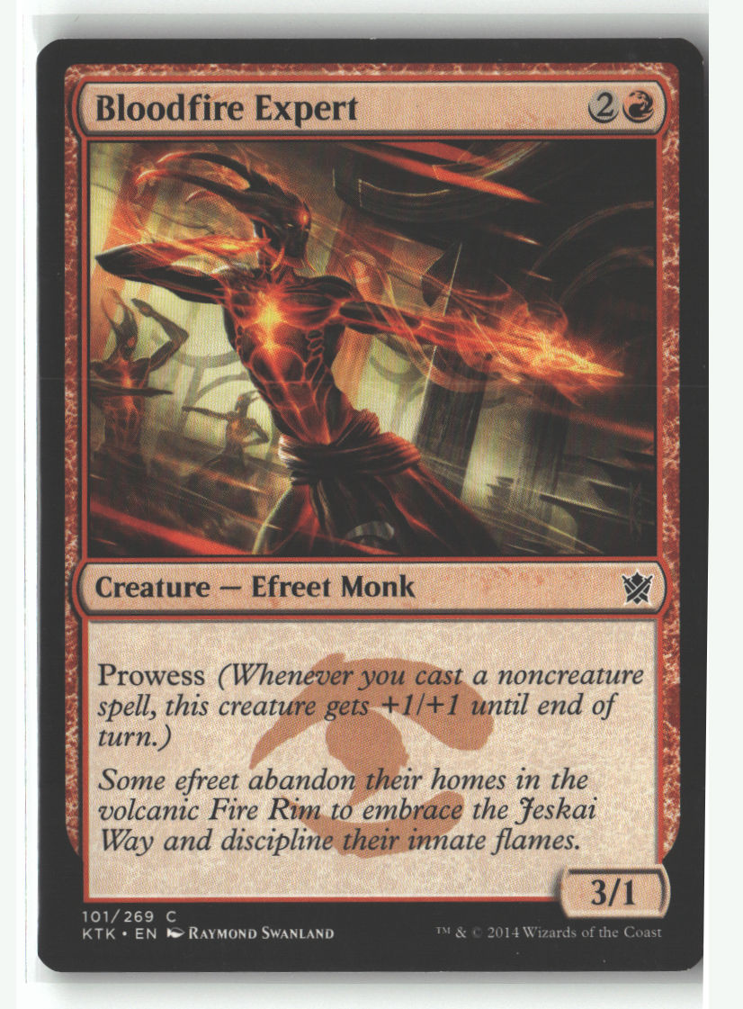 Bloodfire Expert | Lightly Played / English / Normal