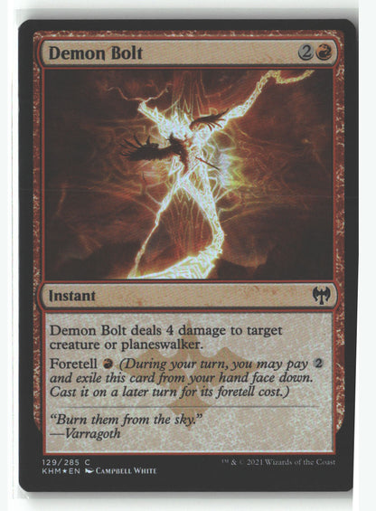Demon Bolt | Lightly Played / English / Foil