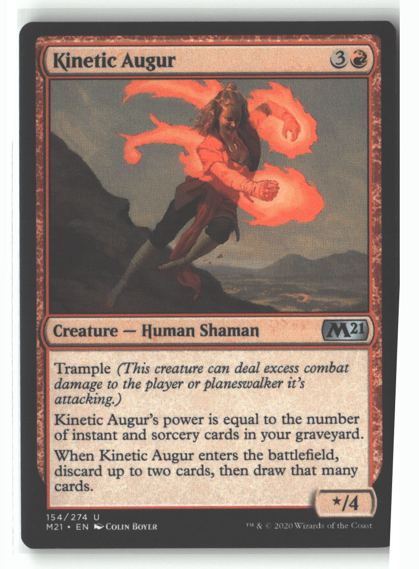 Kinetic Augur | Lightly Played / English / Normal