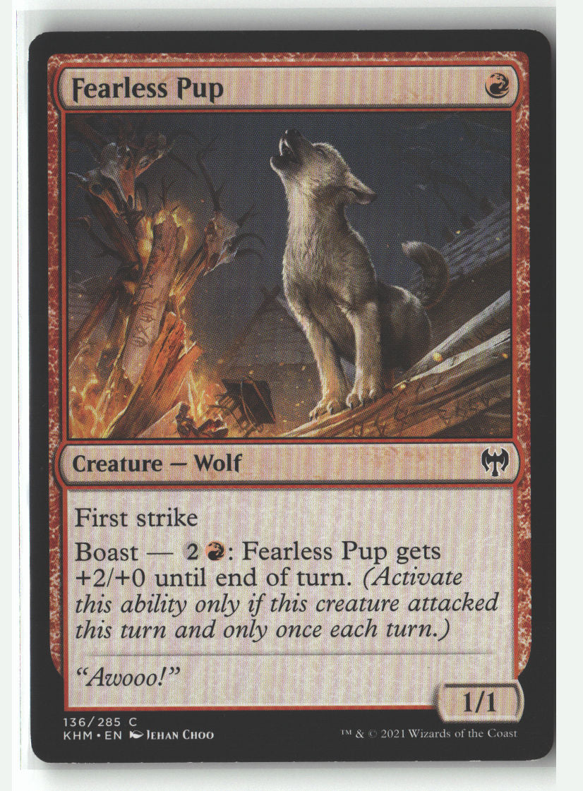 Fearless Pup | Lightly Played / English / Normal