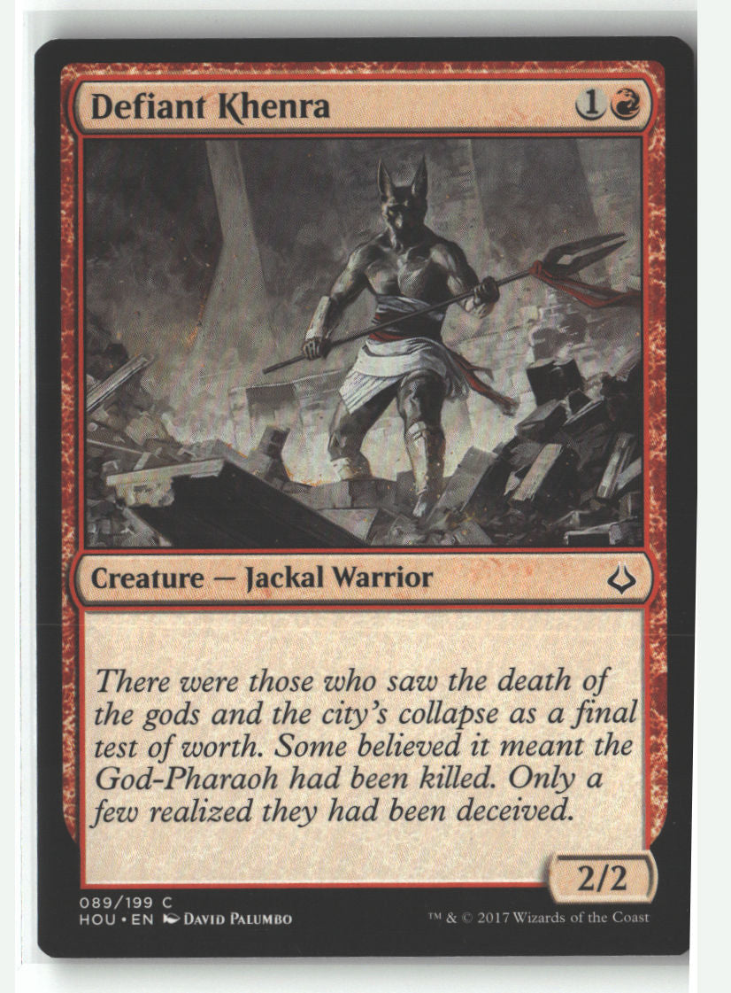 Defiant Khenra