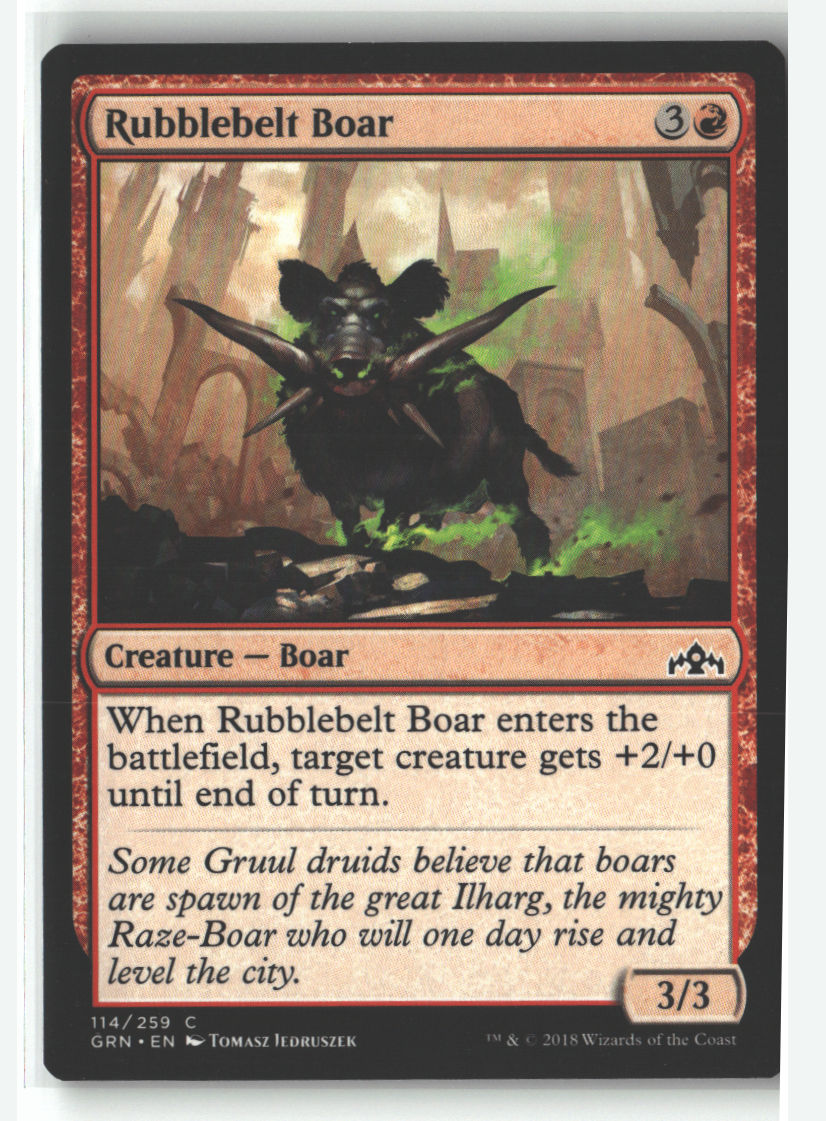 Rubblebelt Boar