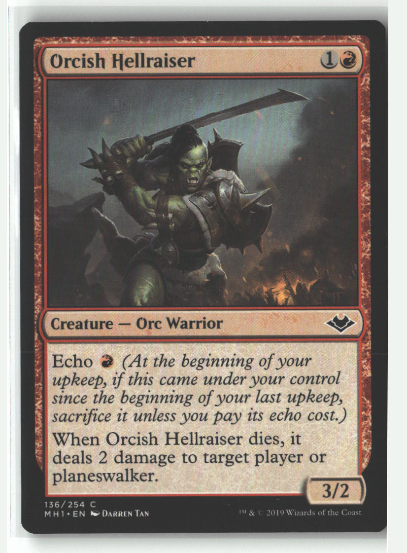 Orcish Hellraiser | Lightly Played / English / Normal