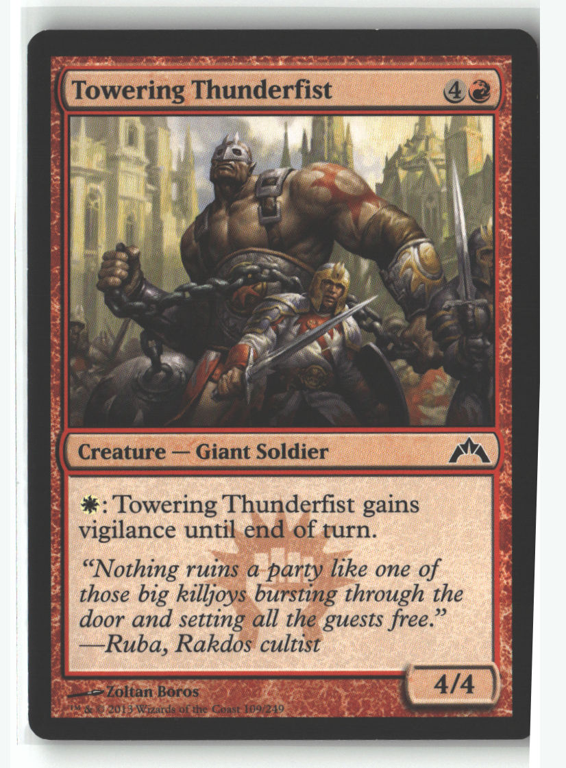 Towering Thunderfist