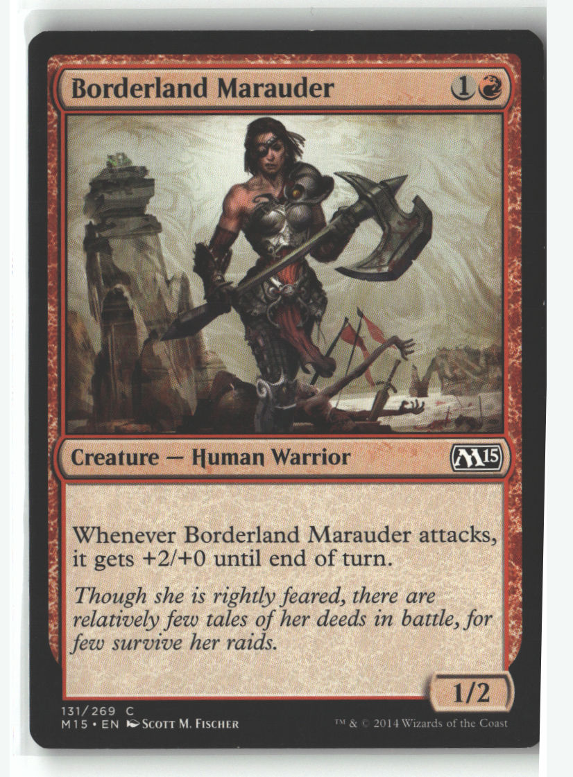 Borderland Marauder | Lightly Played / English / Normal